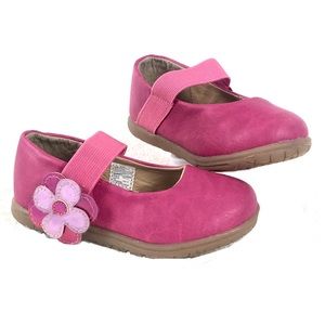 Carter Pink Faux Leather Mary Janes Sz 7